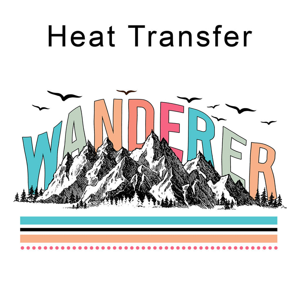 Wanderer Iron on Fabric Heat Transfer DTF-234