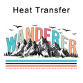 Wanderer Iron on Fabric Heat Transfer DTF-234