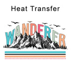 Wanderer Iron on Fabric Heat Transfer DTF-234