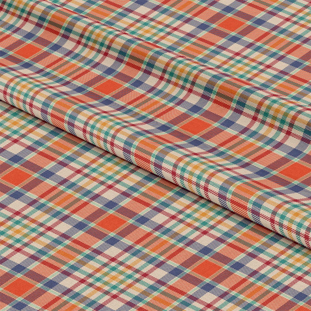Warm Plaid Fabric 1440
