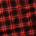 Washed Red Plaid Fabric 1465