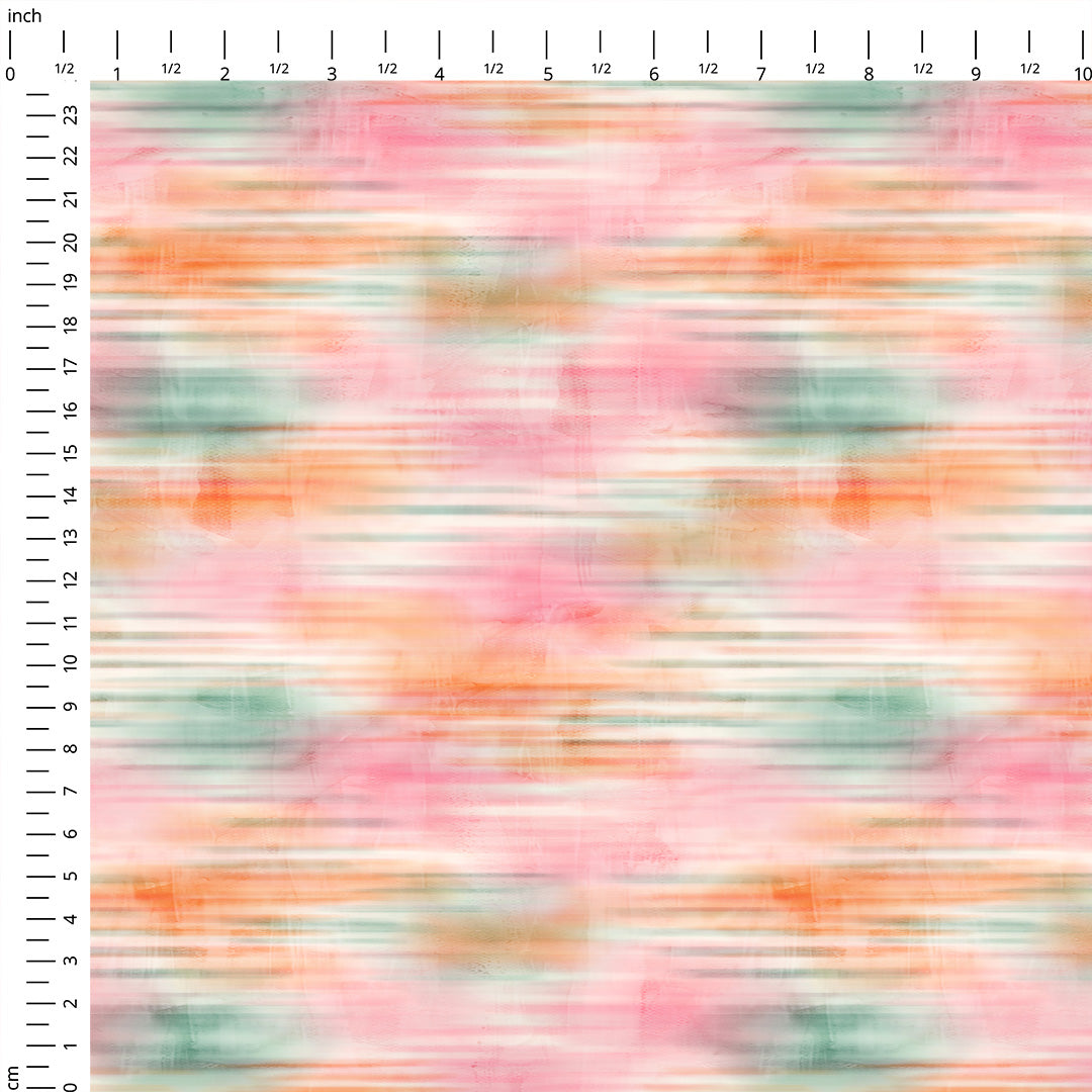 Watercolour Abstract Fabric