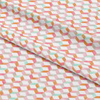 Watercolour Diamonds Fabric