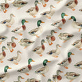 Watercolour Ducks Fabric
