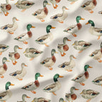 Watercolour Ducks Fabric