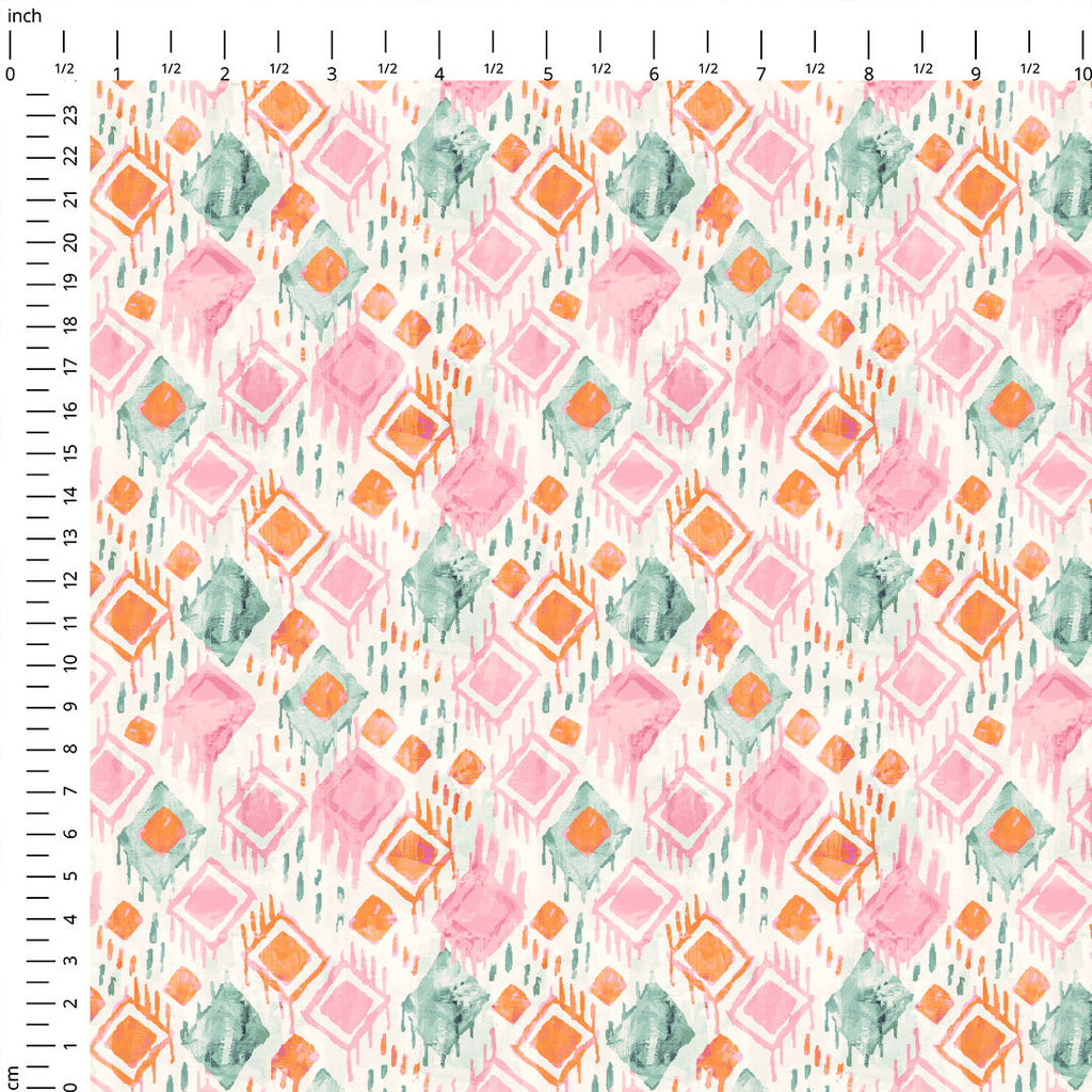 Watercolour Ethnic Fabric
