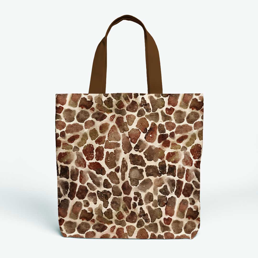 Watercolour Giraffe Print Fabric