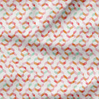 Watercolour Hex Fabric