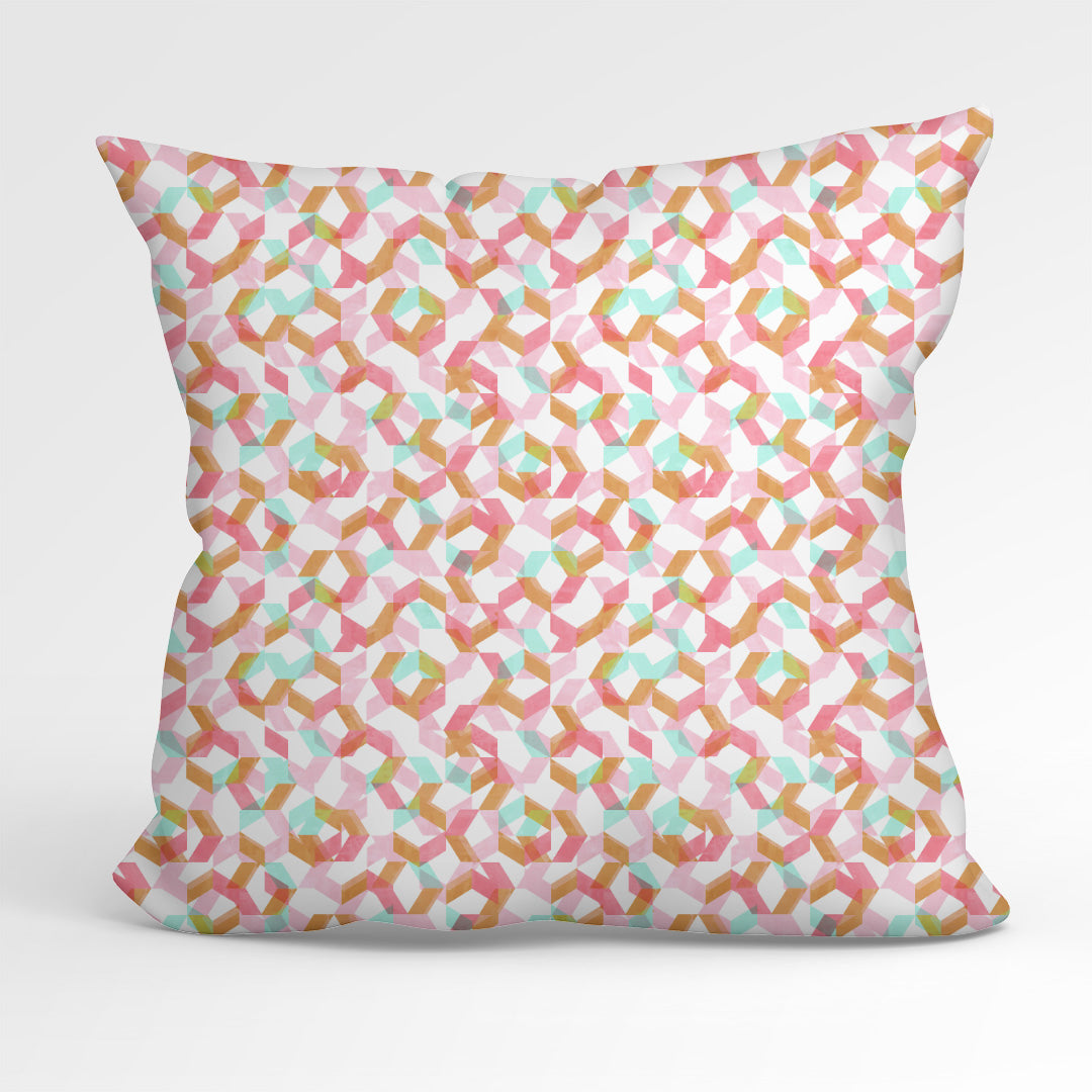 Watercolour Hexagons Fabric