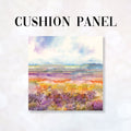 CUSHION Fabric Panel Watercolour Highland Cow CO-ORD