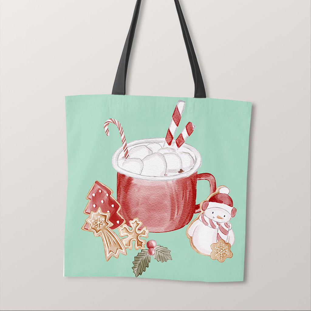 TOTE Panel Watercolour Hot Cocoa TP-865