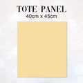 TOTE CO-ORD Watercolour Meadow Fabric Bag Panel