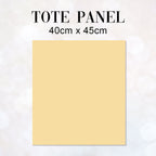 TOTE CO-ORD Watercolour Meadow Fabric Bag Panel