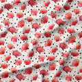 Watercolour Poppies Fabric