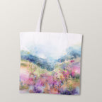 TOTE CO-ORD Watercolour Stag Fabric Bag Panel