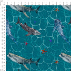 Whale Sharks Fabric