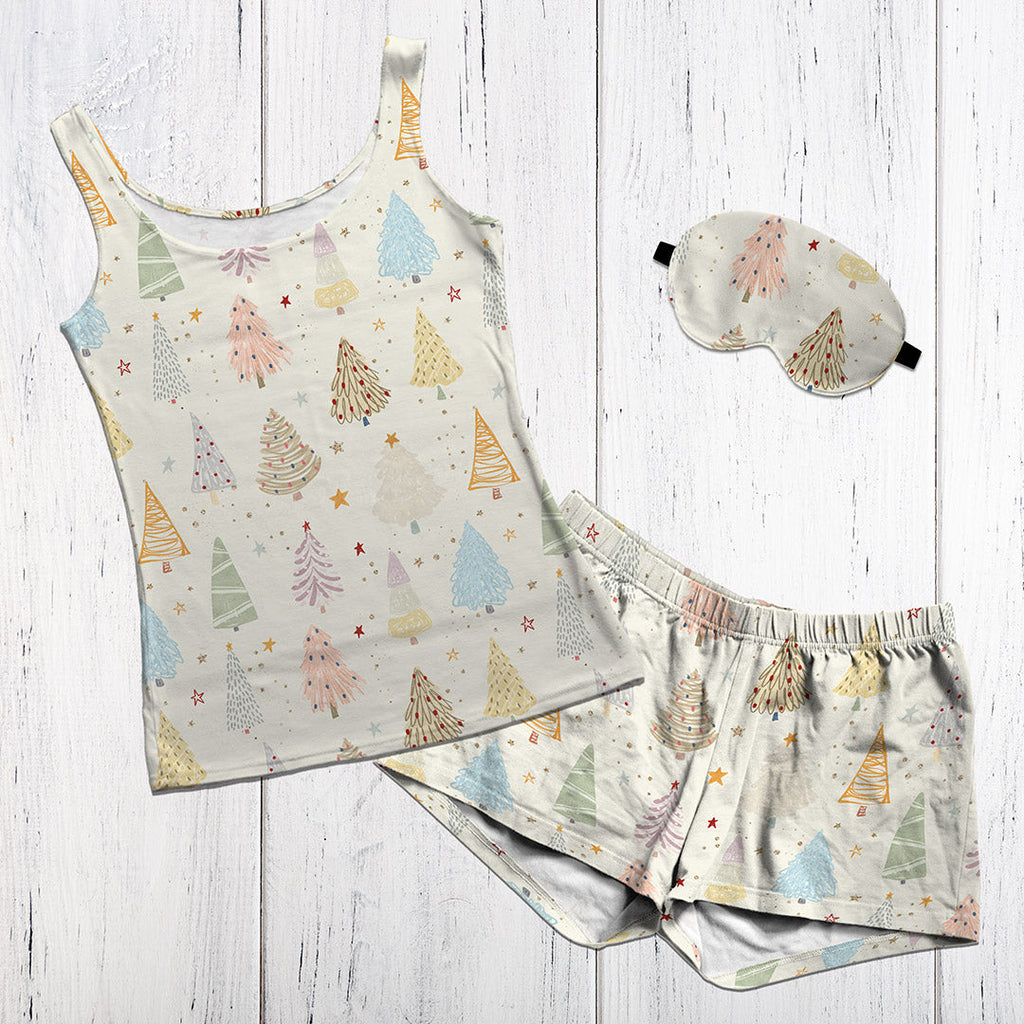 Whimsical Trees Light Fabric