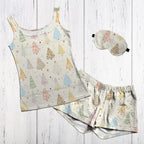 Whimsical Trees Light Fabric