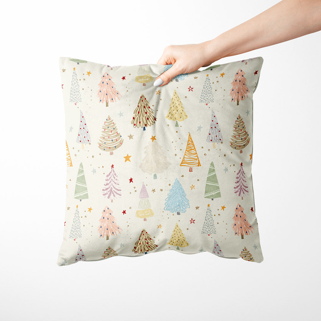Whimsical Trees Light Fabric