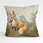 CUSHION Fabric Panel Whimsy Fox