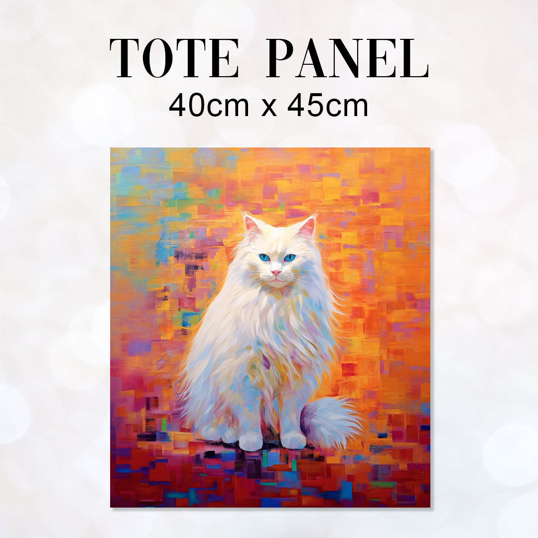 Cat Fabric Panel for sewing Tote Bags – Custom Fabrics UK
