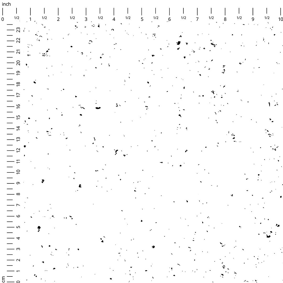 Dots on White Fabric