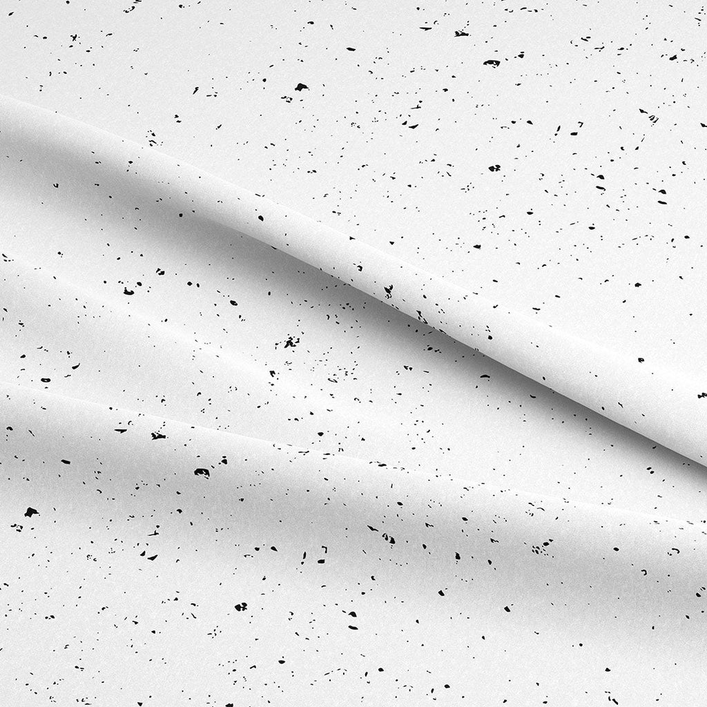 Dots on White Fabric