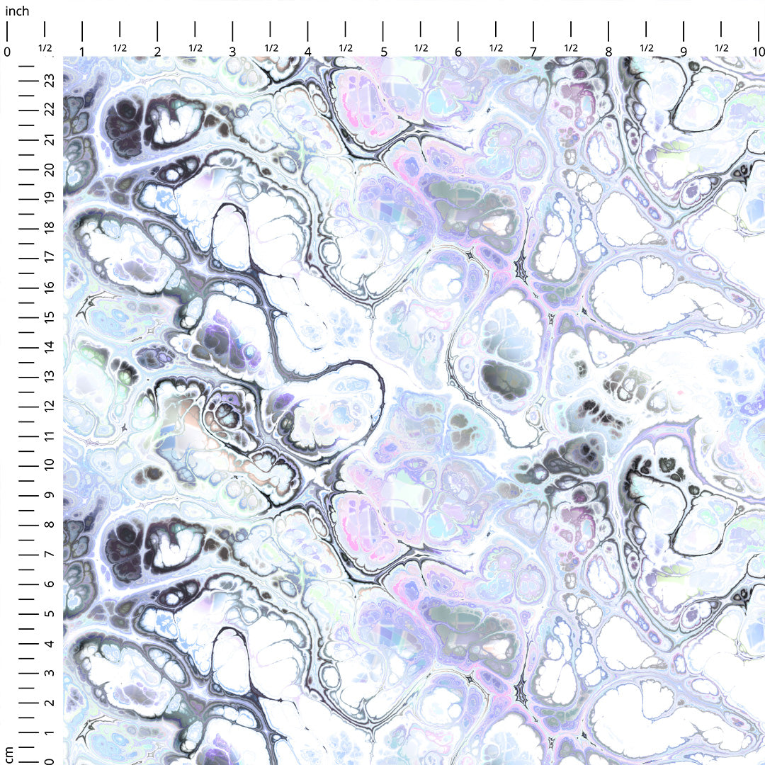 Silver Marble Fabric