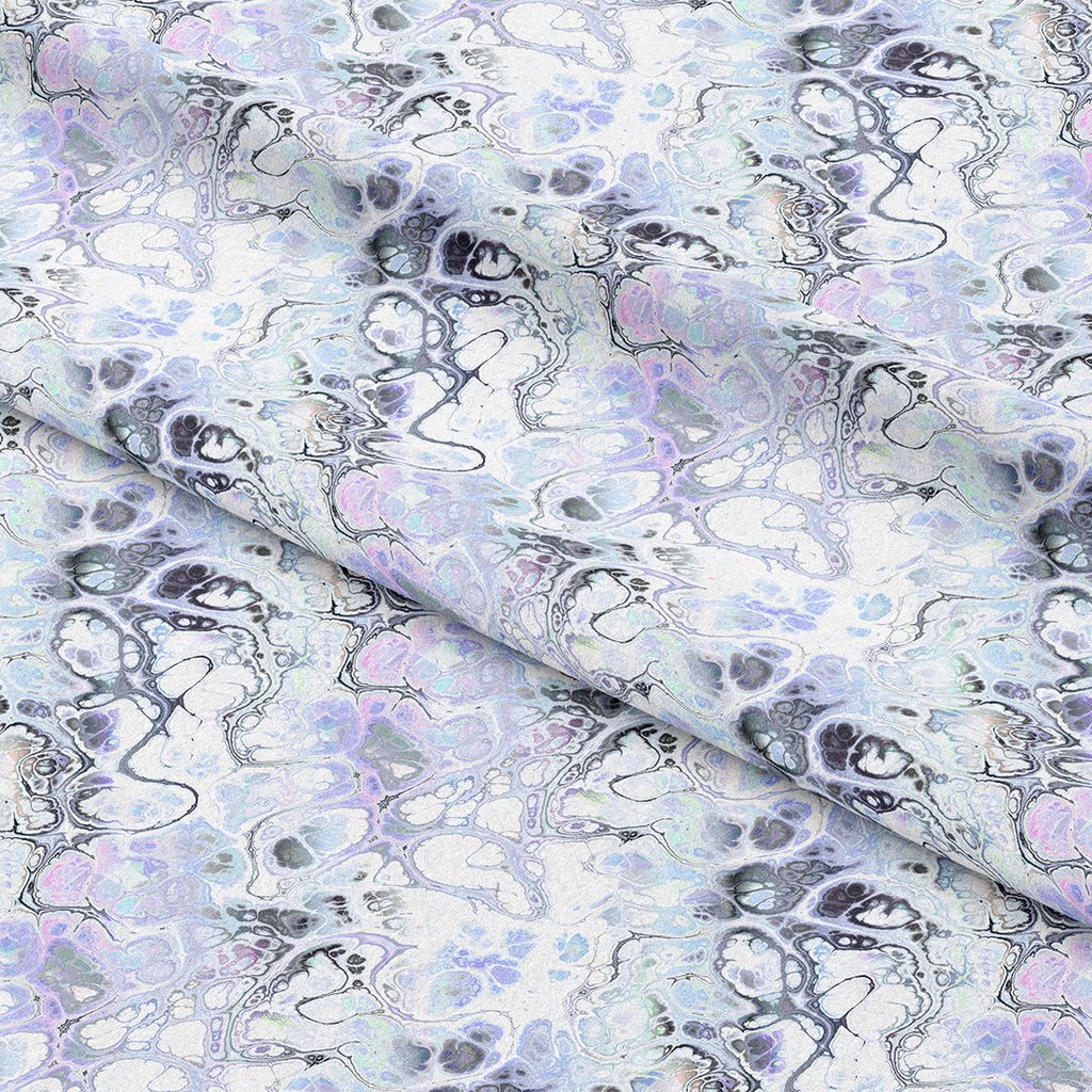 Silver Marble Fabric