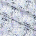 Silver Marble Fabric