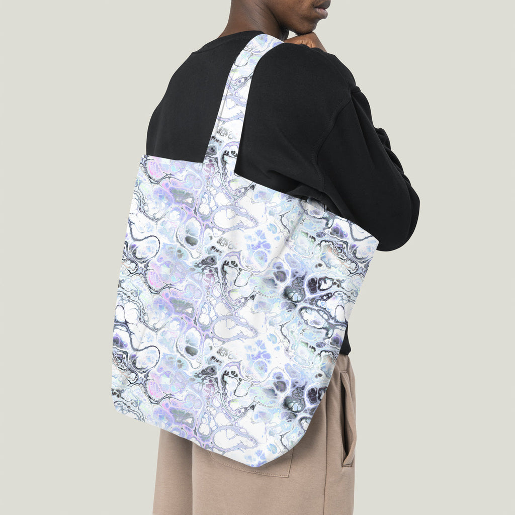 Silver Marble Fabric