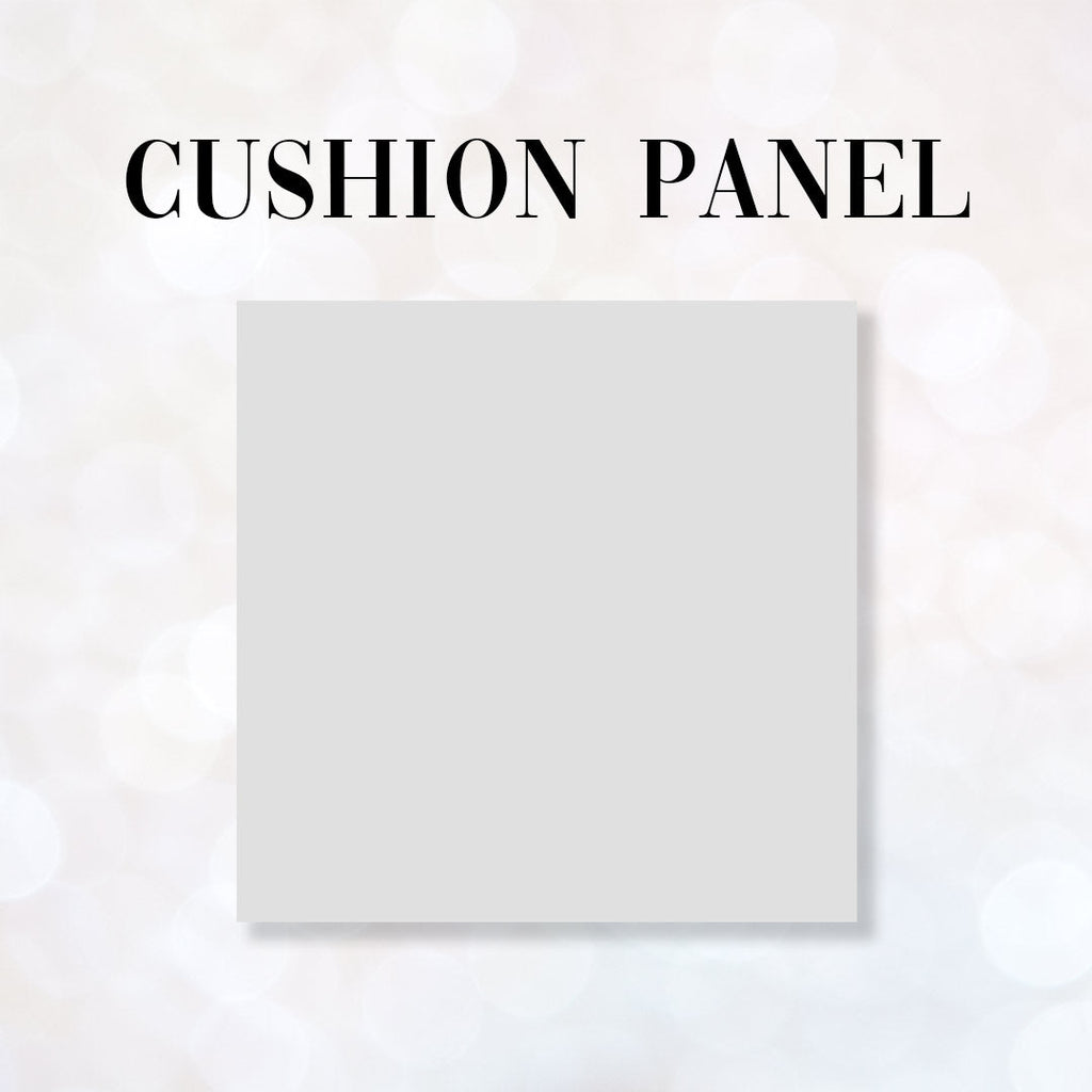 CUSHION CO-ORD White Wolf Fabric Panel