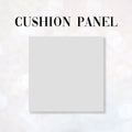 CUSHION CO-ORD White Wolf Fabric Panel