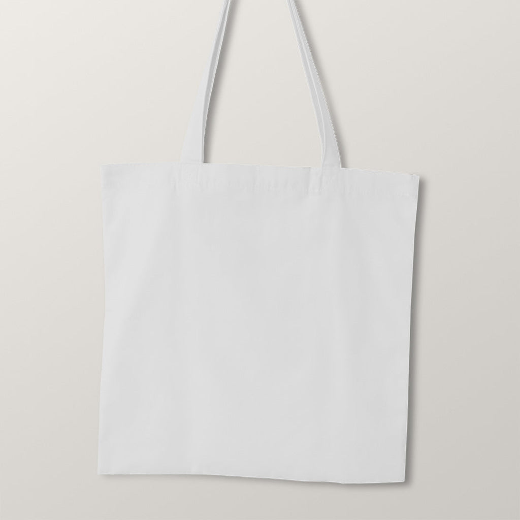 TOTE CO-ORD White Wolf Fabric Bag Panel