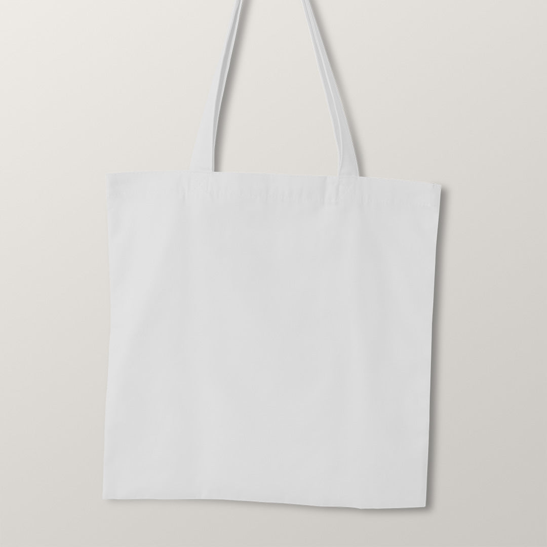 TOTE CO-ORD White Wolf Fabric Bag Panel