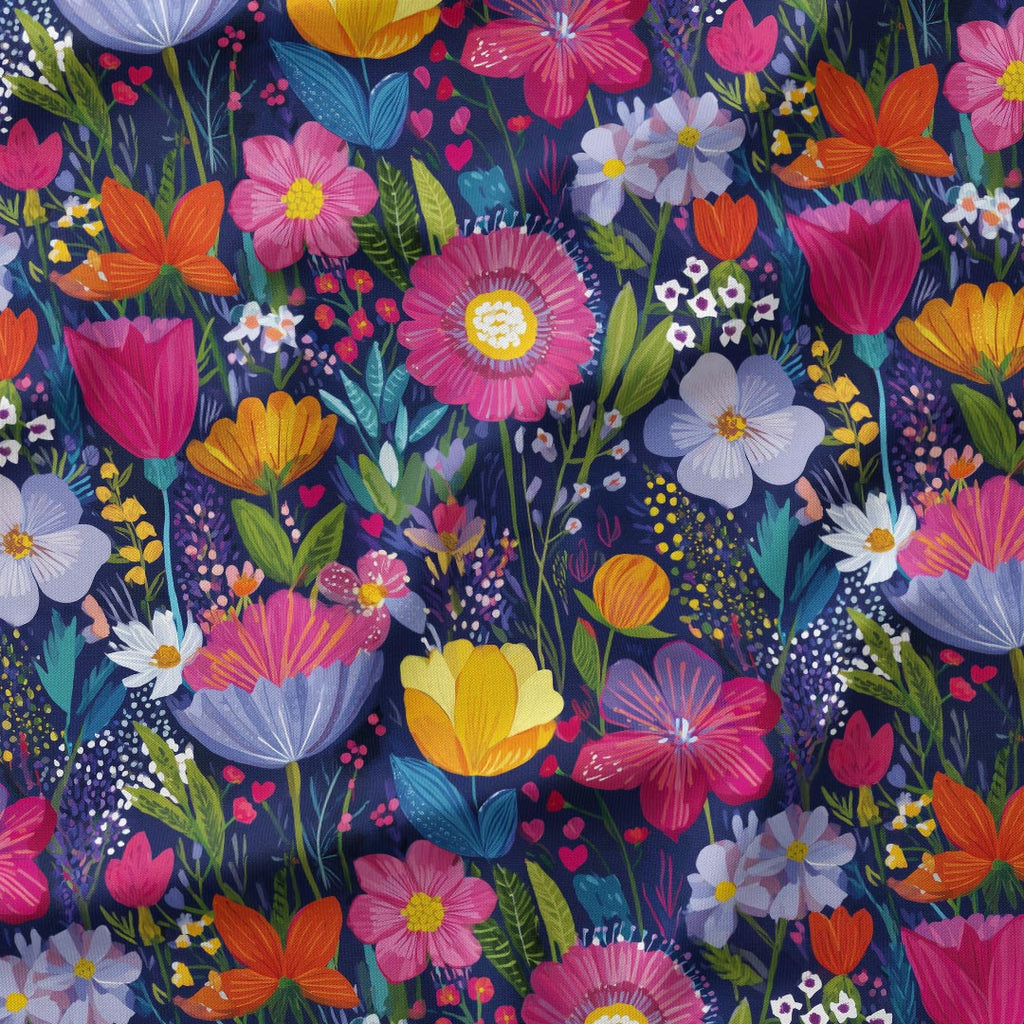 Wild Garden Bright Fabric