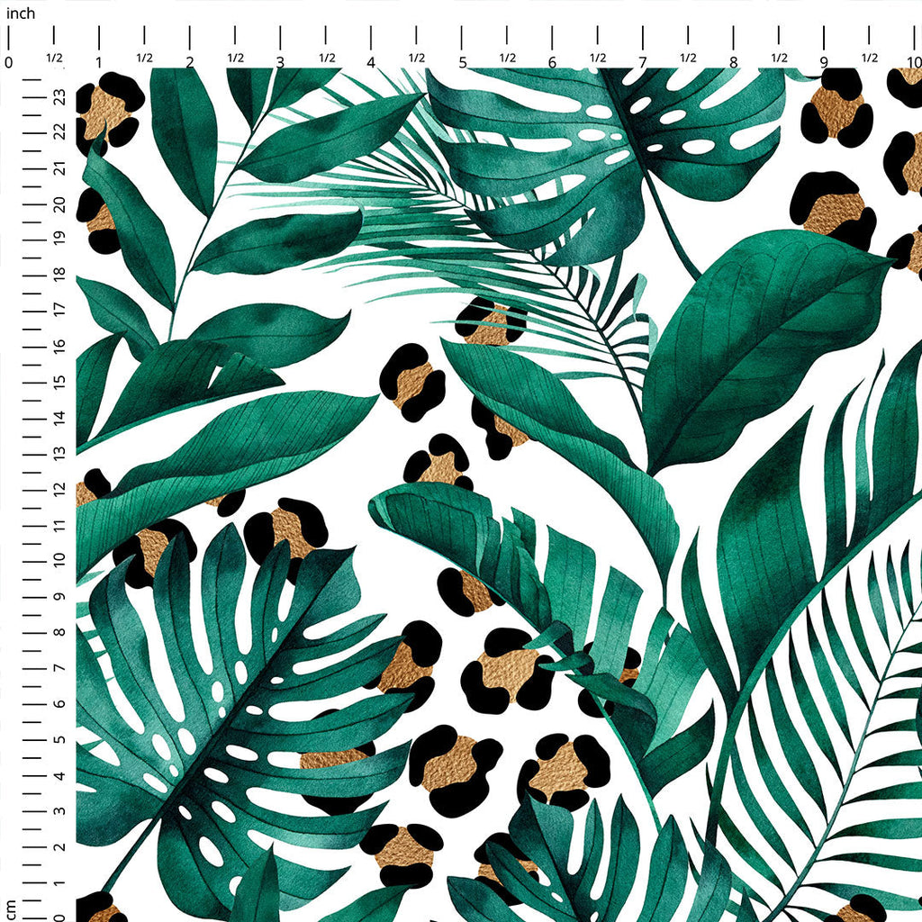 Wild Leaves Fabric