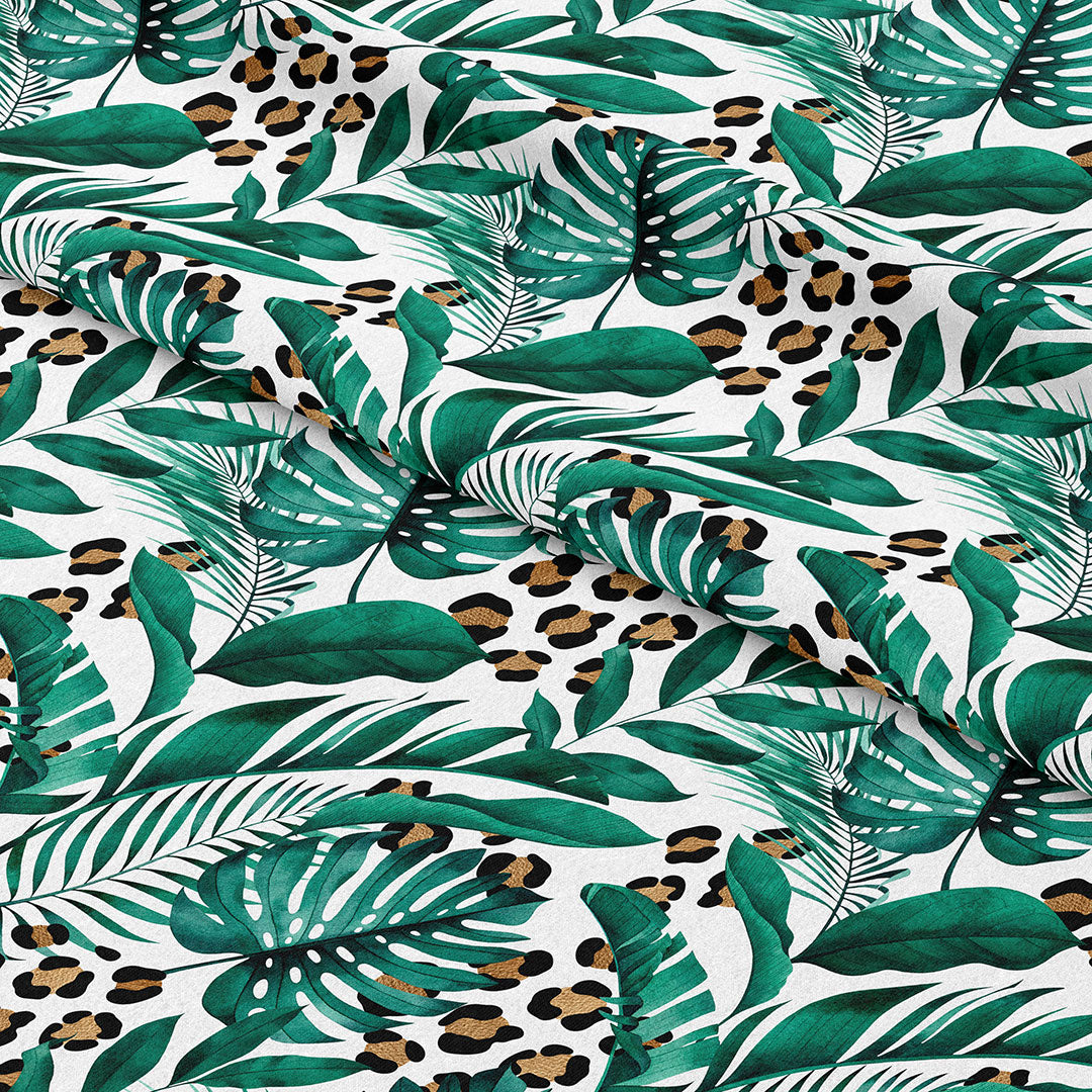 Wild Leaves Fabric