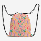 Wild Meadow Peach Fabric