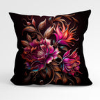 CUSHION Fabric Panel Wild Roses