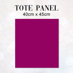 TOTE CO-ORD Wild Roses Fabric Bag Panel