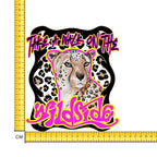 Take a Walk on the Wild Side Iron on Fabric Heat Transfer DTF-228