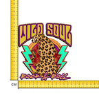 Wild Soul Iron on Fabric Heat Transfer DTF-226