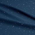 Dots On Navy Fabric