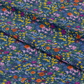 Wildflower Navy Fabric