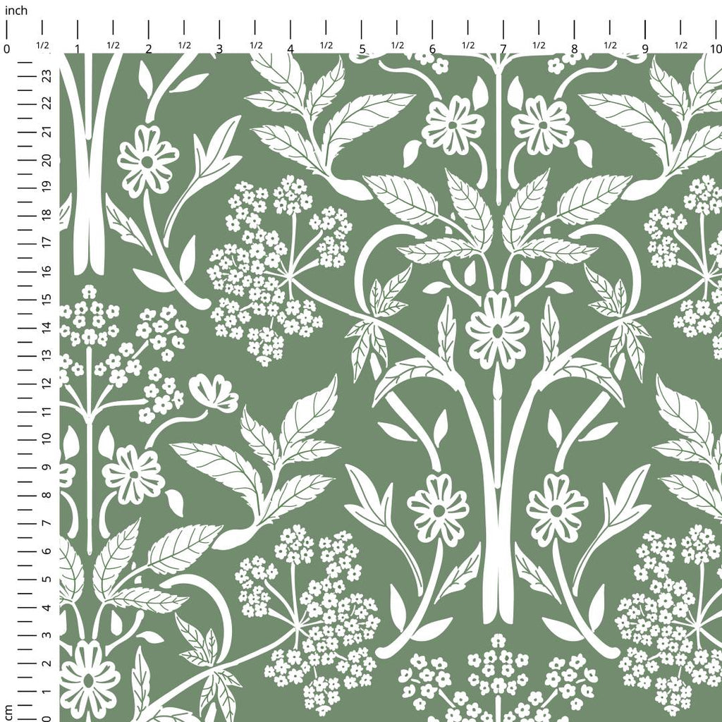 Wildflower Sage Fabric