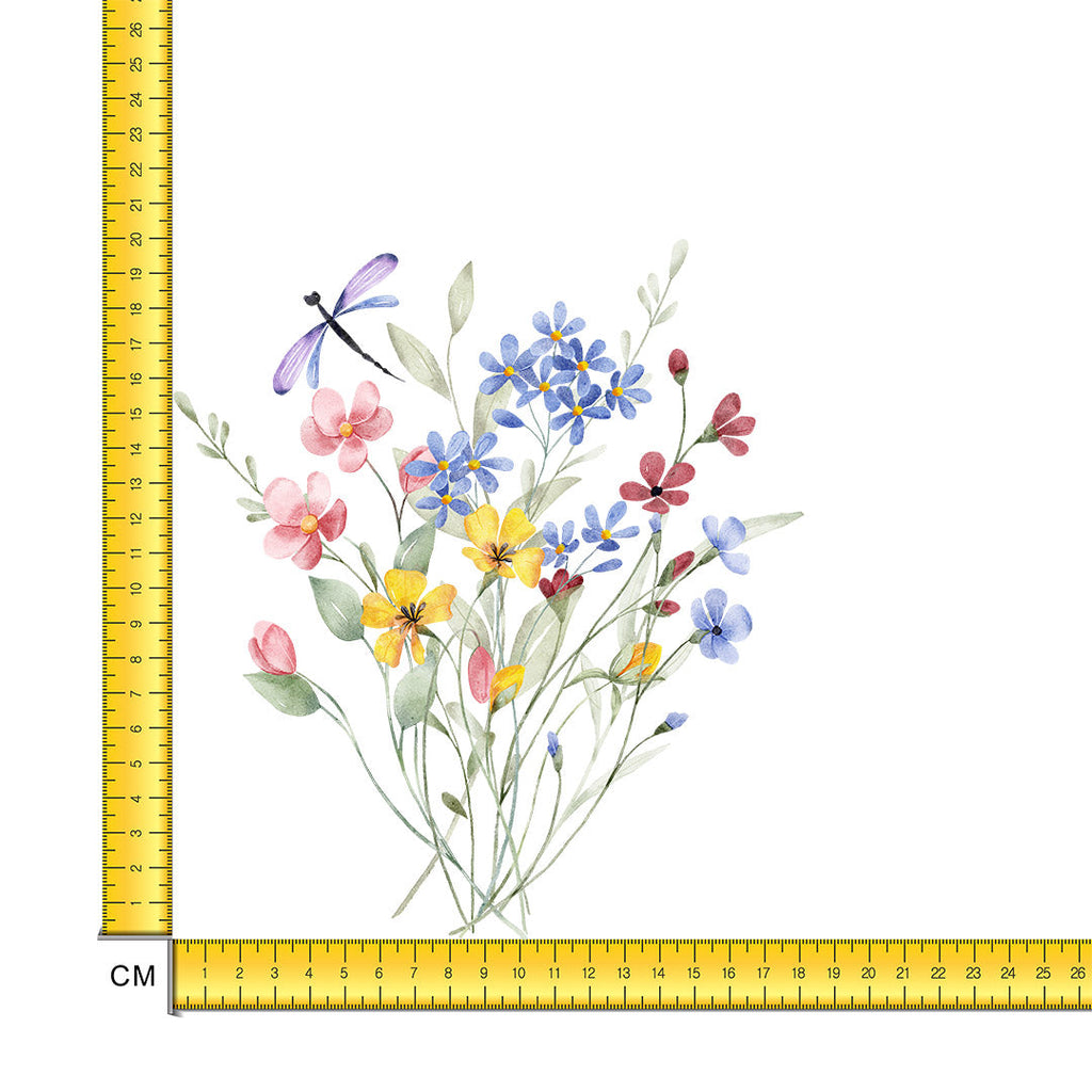 Wildflowers Iron on Fabric Heat Transfer DTF-240