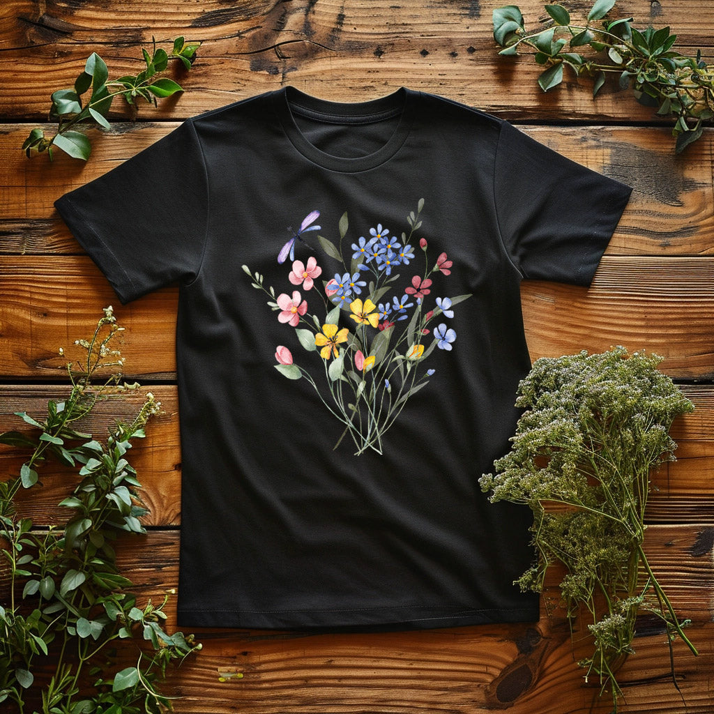 Wildflowers Iron on Fabric Heat Transfer DTF-240