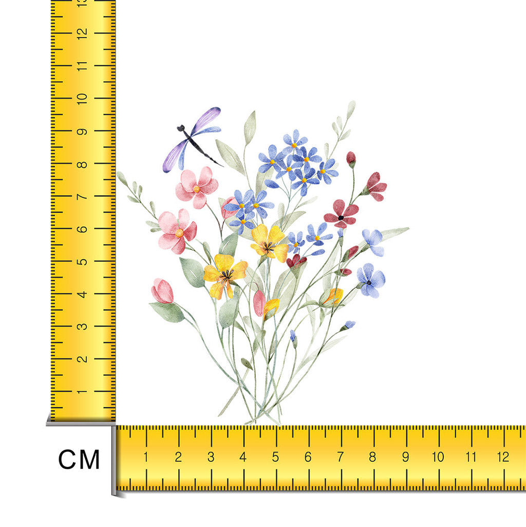 Wildflowers Iron on Fabric Heat Transfer DTF-240