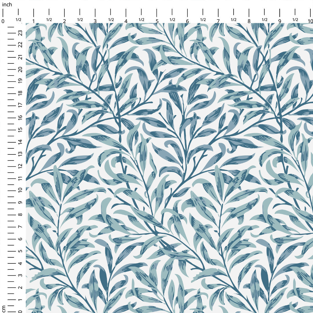 Whimsical Willow Blue Fabric